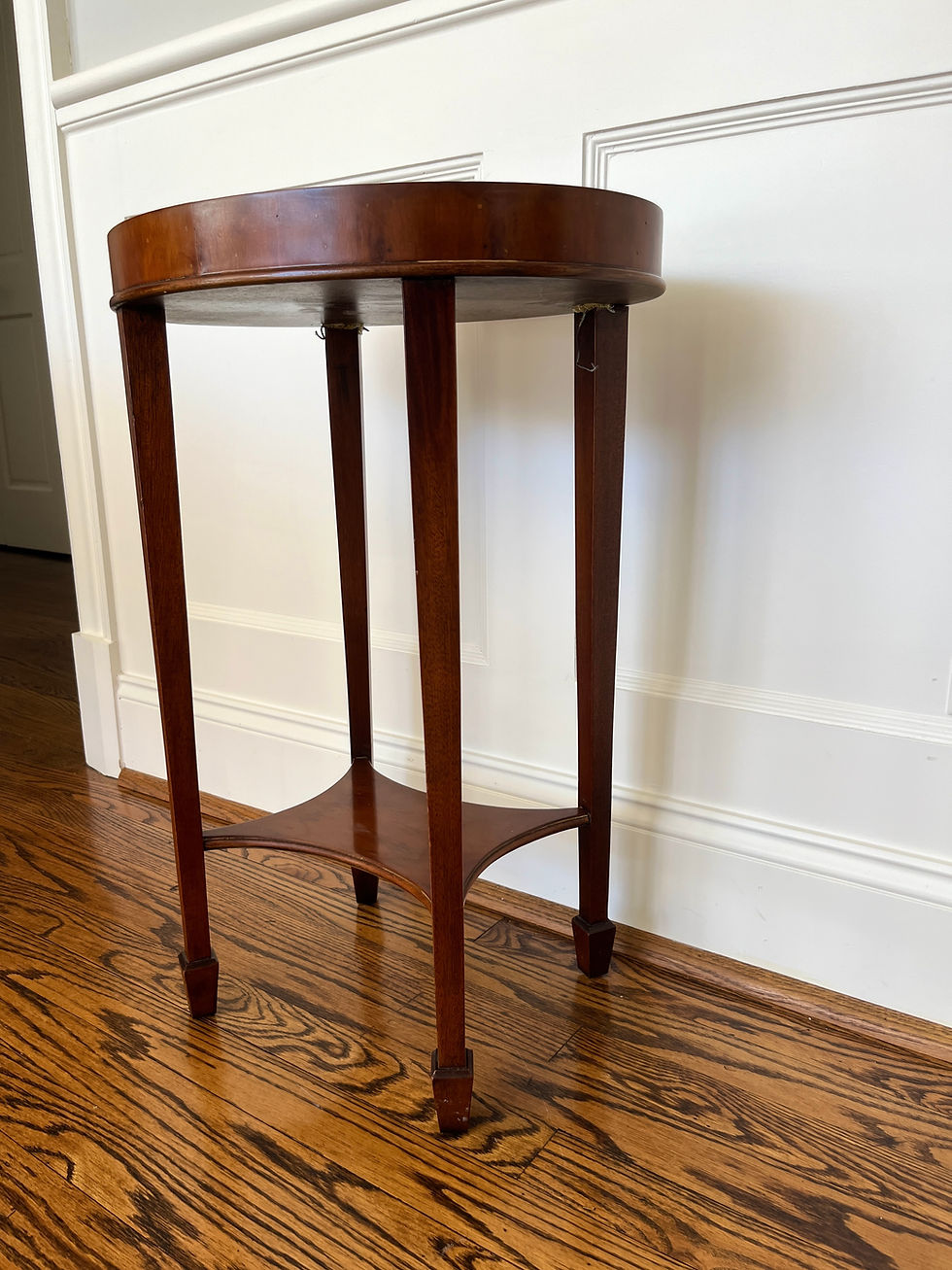 Thumbnail: Flame Mahogany Drinks Table