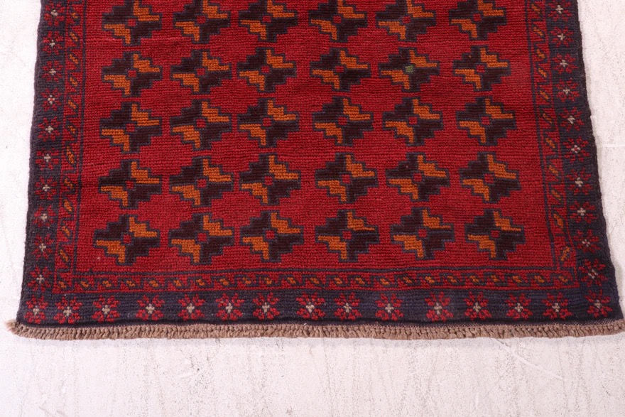 Thumbnail: 3'7 x 6'3 Hand-Knotted Persian Quchan Rug