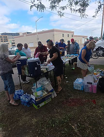 Compassion crew providing support to our unhoused neighbors