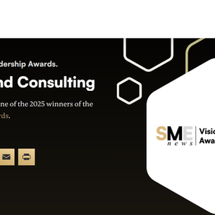 Kayleigh Wild Named “Most Dedicated Event Management Consultant 2025” at the Visionary Leadership Awards