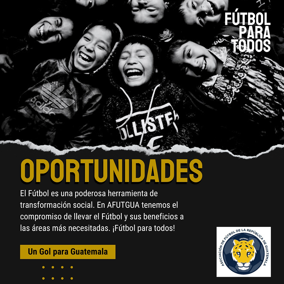 ¡Fútbol para Todos!: Un Gol para Guatemala