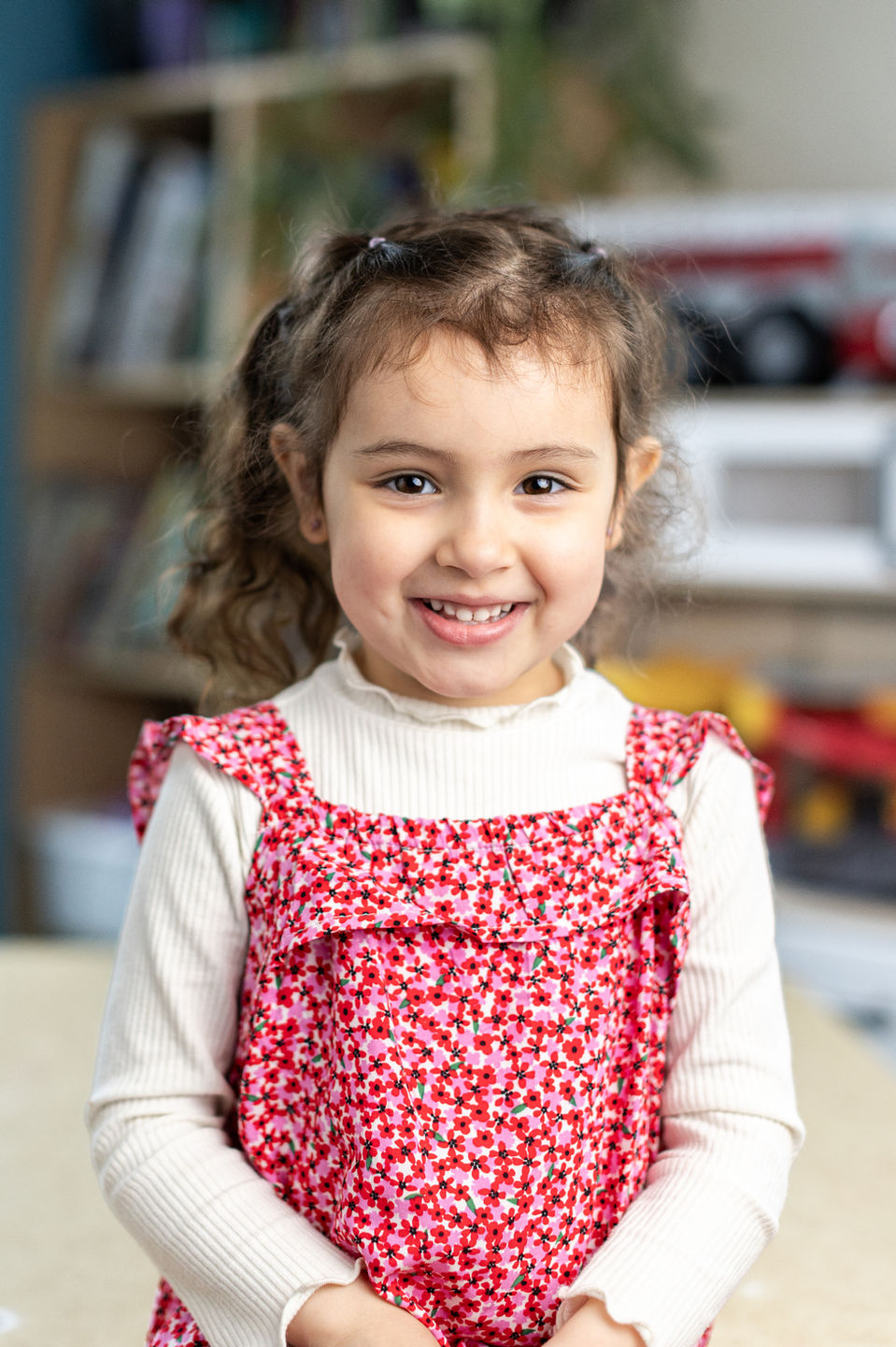 Quelque exemple de portrait d'enfant réalisé en garderie.
