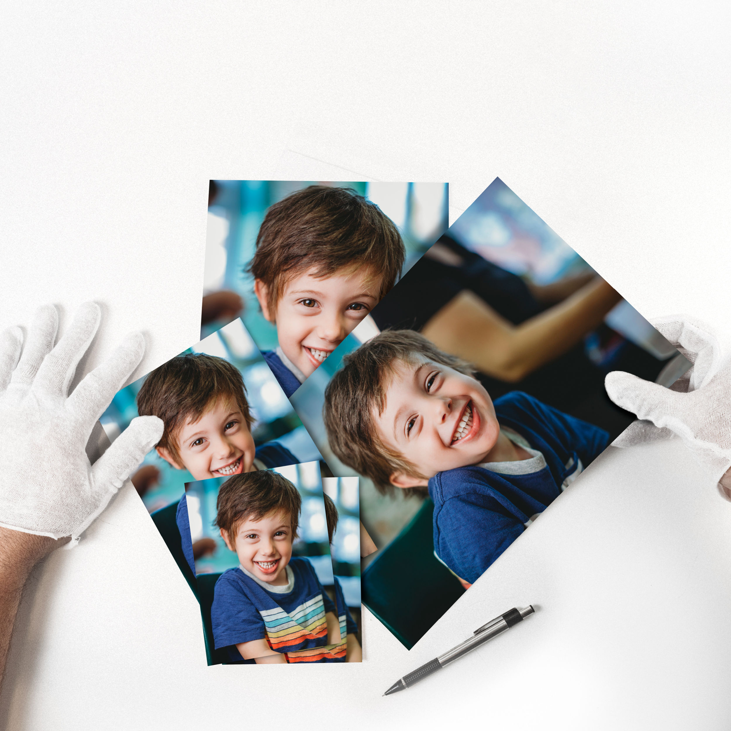 Aperçu du pack 2 photos imprimées au format 8x12po et 2 images au format numérique JPEG HD et 1 un lot de photos aimantées