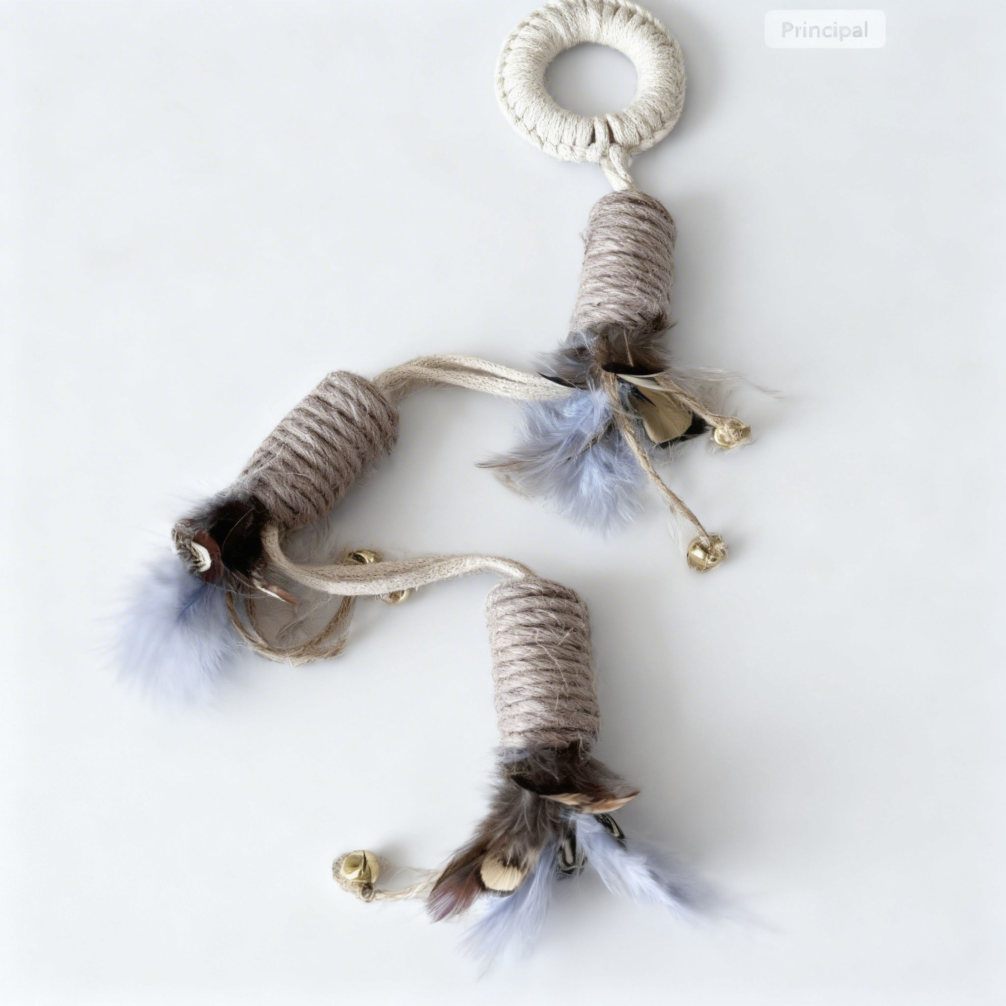 Jouet pour chat naturel stimulant l’instinct de chasse Pix'N'Wood