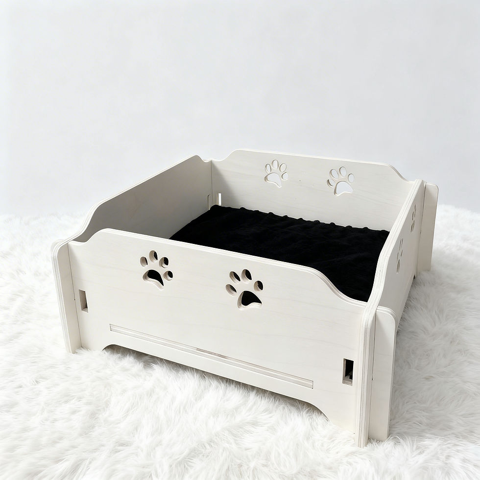 Lit couchette chat Pix'N'Wood