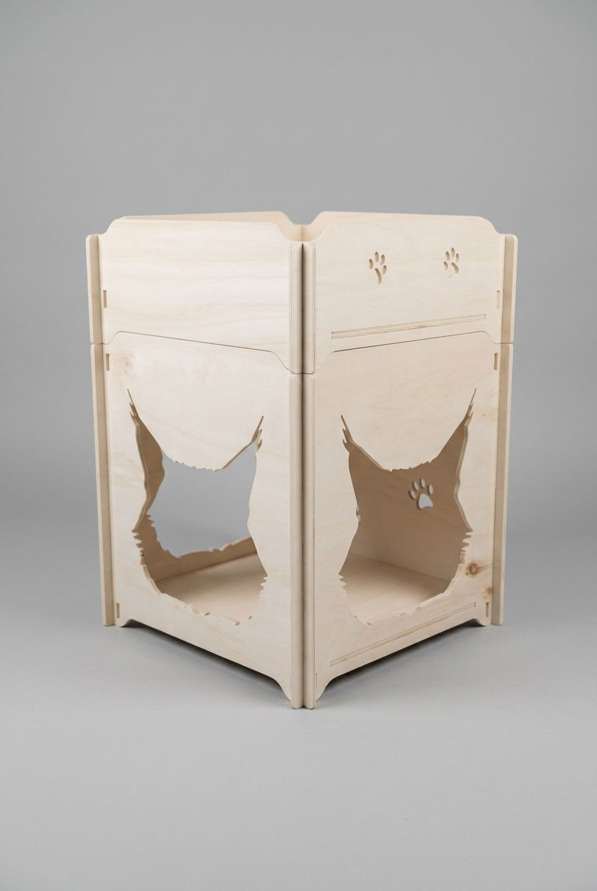 Arbre a chat Pix'N'Wood Maine coon