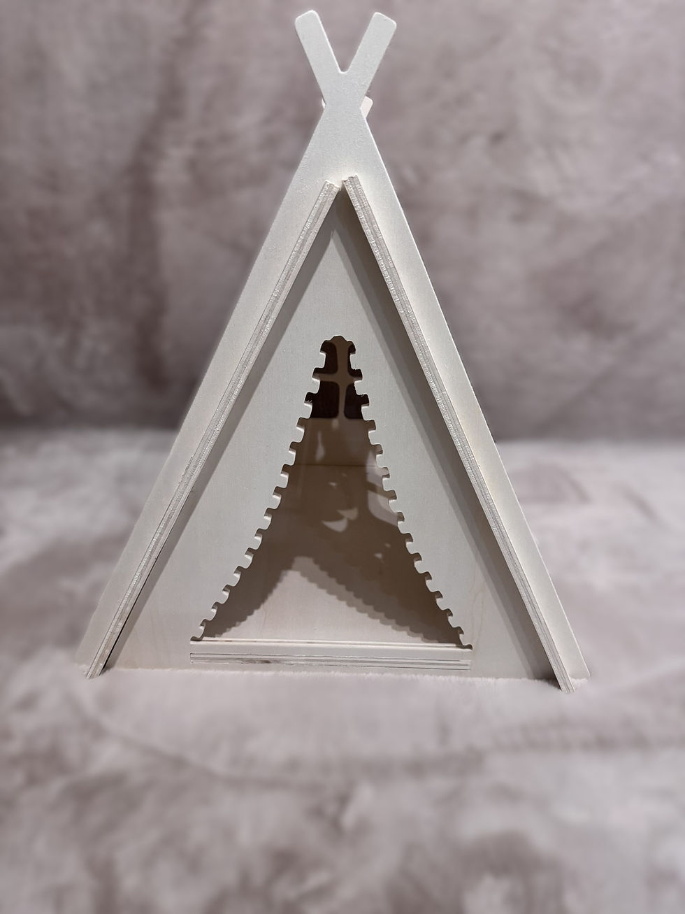 Miniature : cabane bois chat