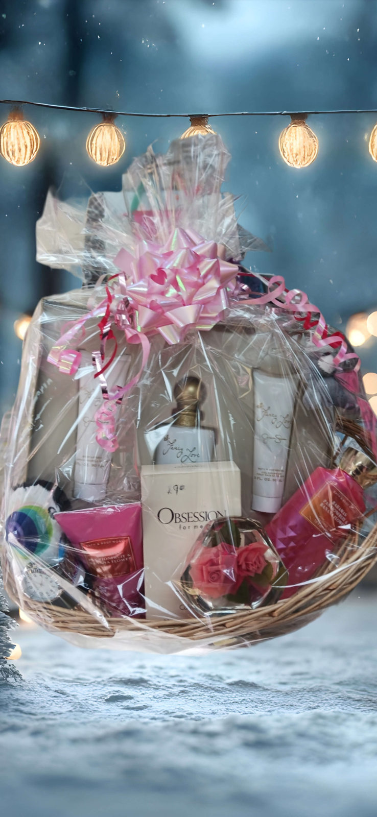 Thumbnail: Big basket full with stuff for woman &manpromo free shipping,BBF189 