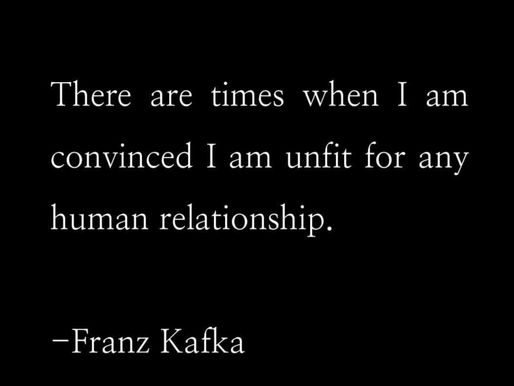 Unfit for Any Human Relationship: A Journey of Self-Discovery