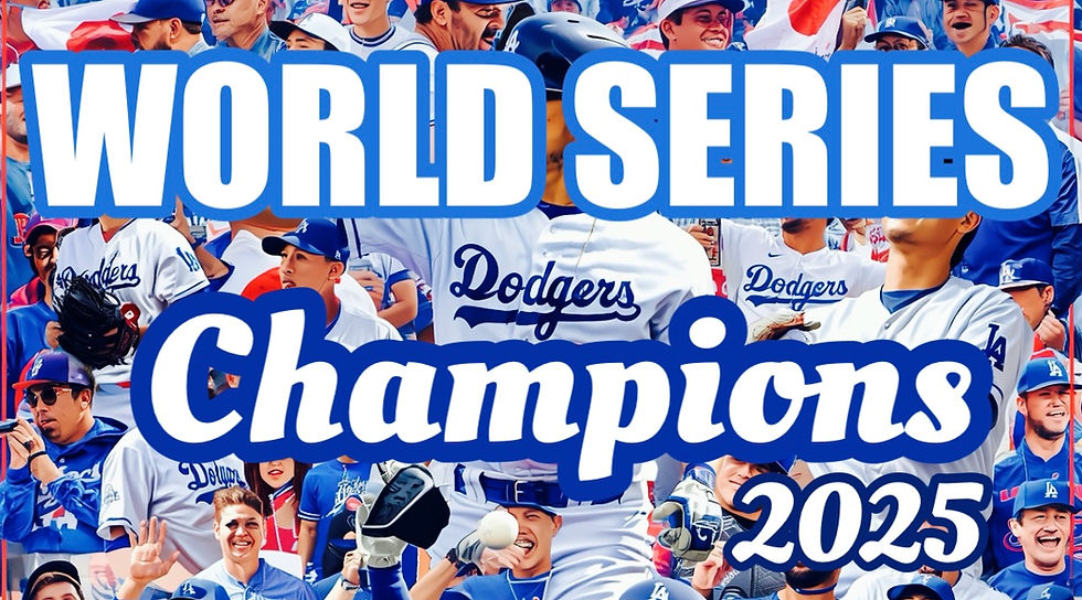 Los Angeles Dodgers conquer Game 7 to win the 2025 World Series.