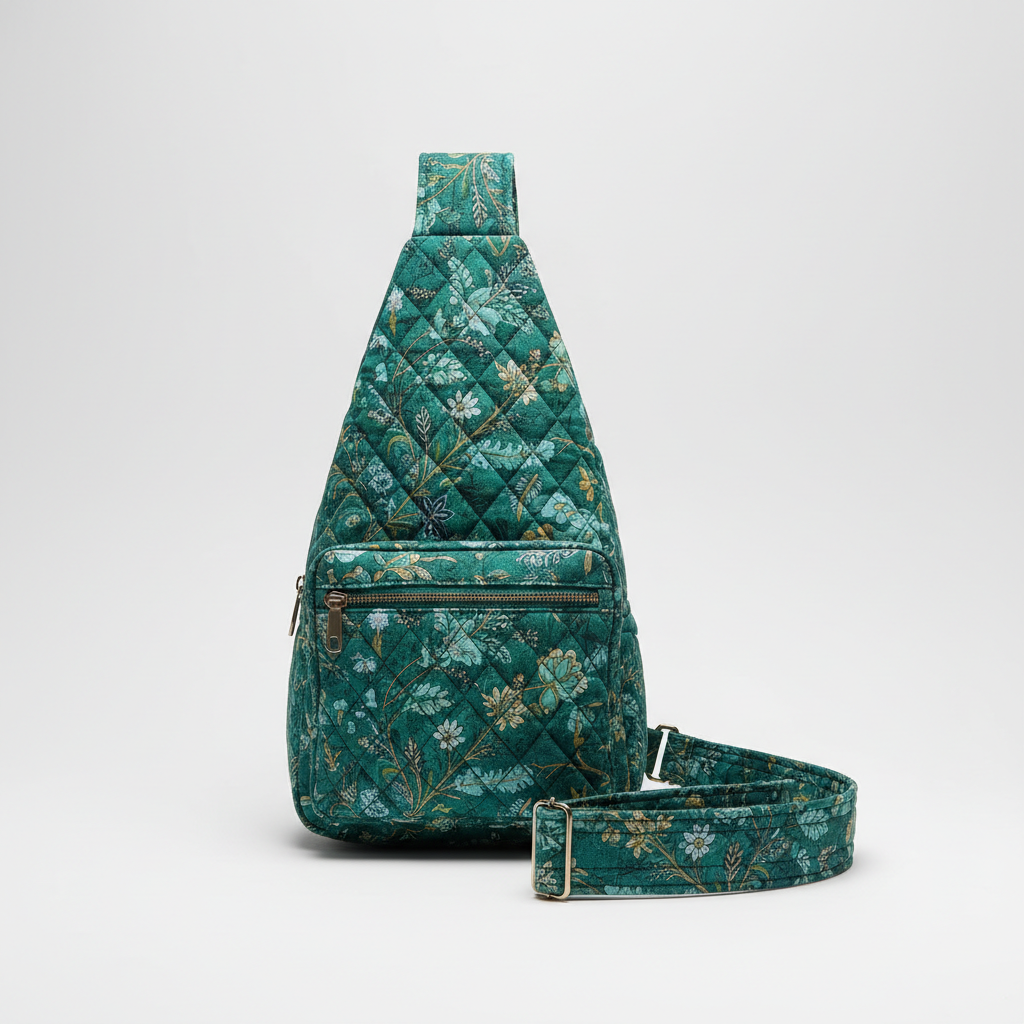 Artisan Quilted Sling Bag