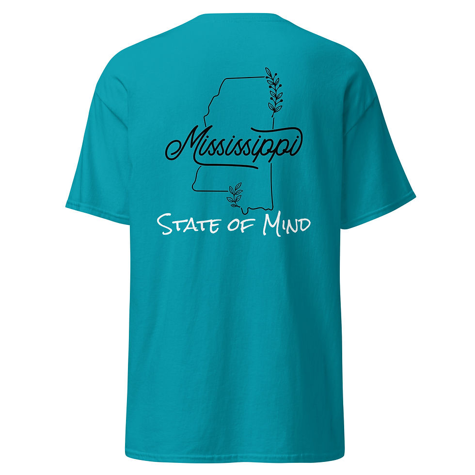Thumbnail: State of Mind Collection Adult Tee - Mississippi