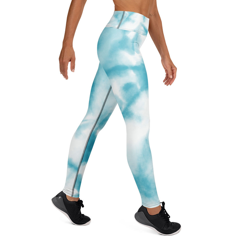 Thumbnail: The Signature High-Rise Artistry Legging - Clouds