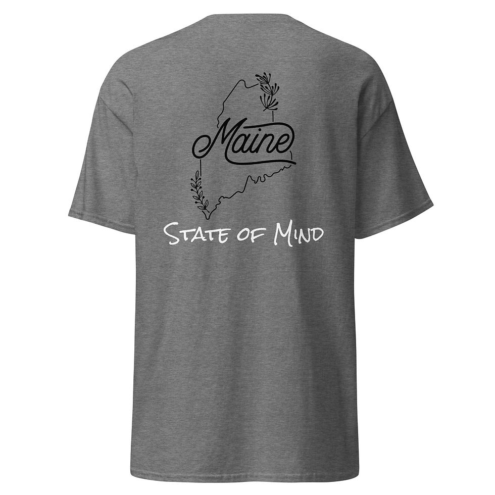 Thumbnail: State of Mind Collection Adult Tee - Maine