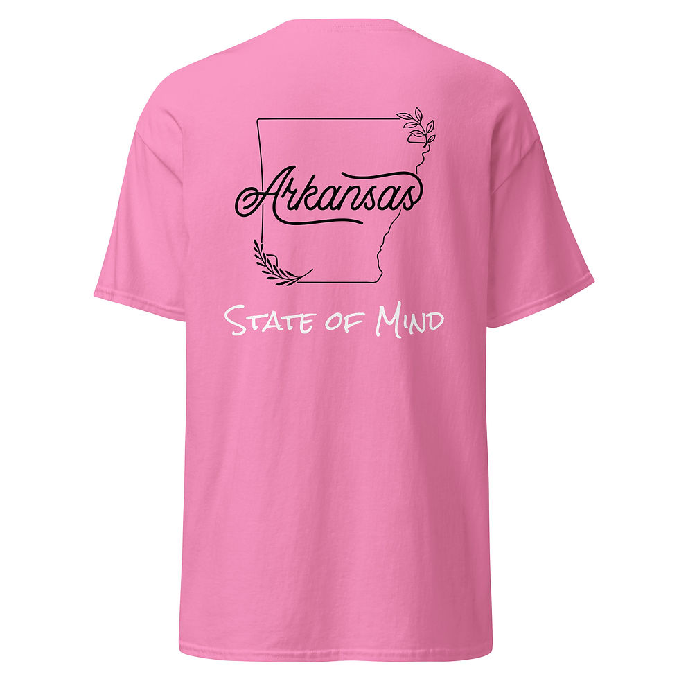 Thumbnail: State of Mind Collection Adult Tee - Arkansas