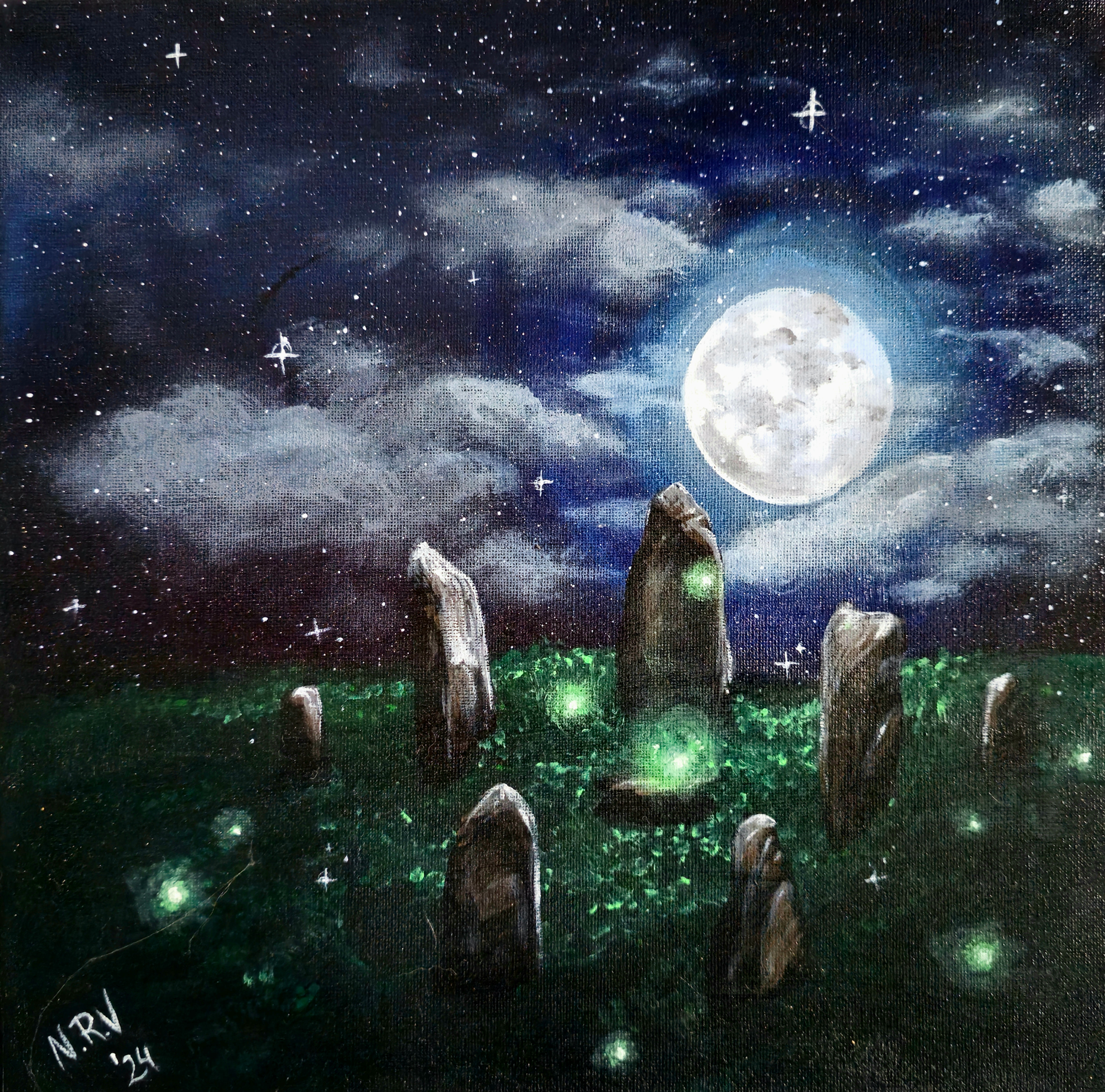 Standing stones (Original Canvas)