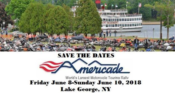 Americade 2018 "The Worlds Largest Motorcycle Touring Rally"