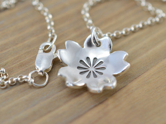 Thumbnail: Sakura pendant (cherry blossom pendant)