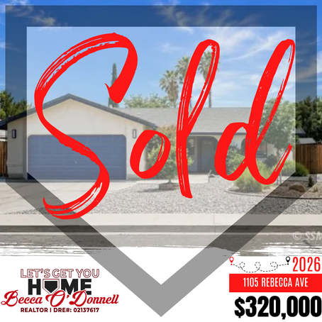Home sold by Becca O'Donnell in Ridgecrest, CA.
