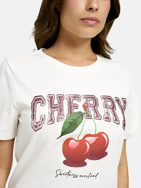 Modefoto mit Aufdruck Detail