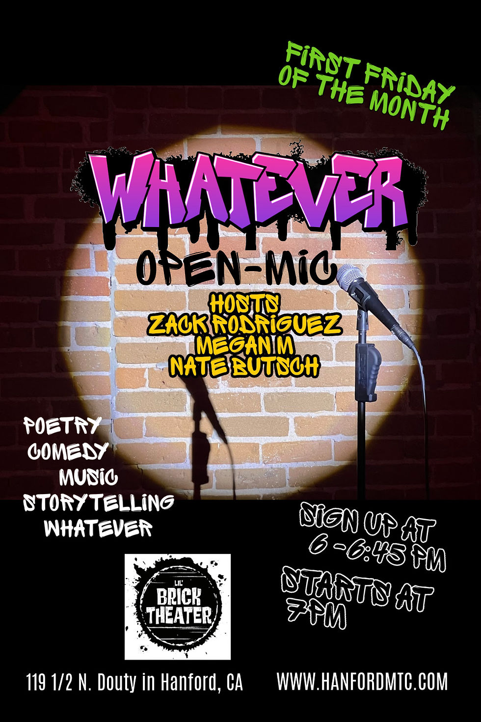 Whatever Open-Mic