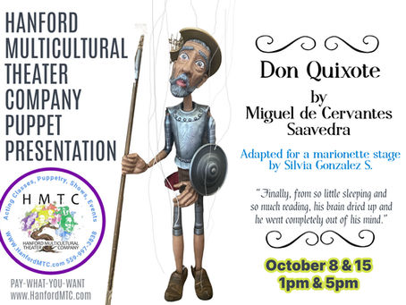 On our stage, puppets are actors