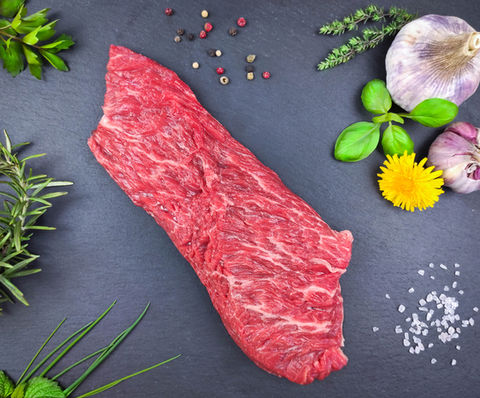 Bio-Fleisch-Bavette-Steak