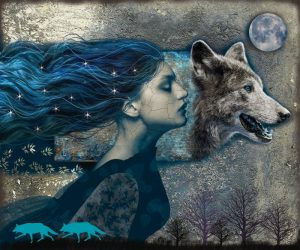 Made Balbat Art: Women who run with wolves