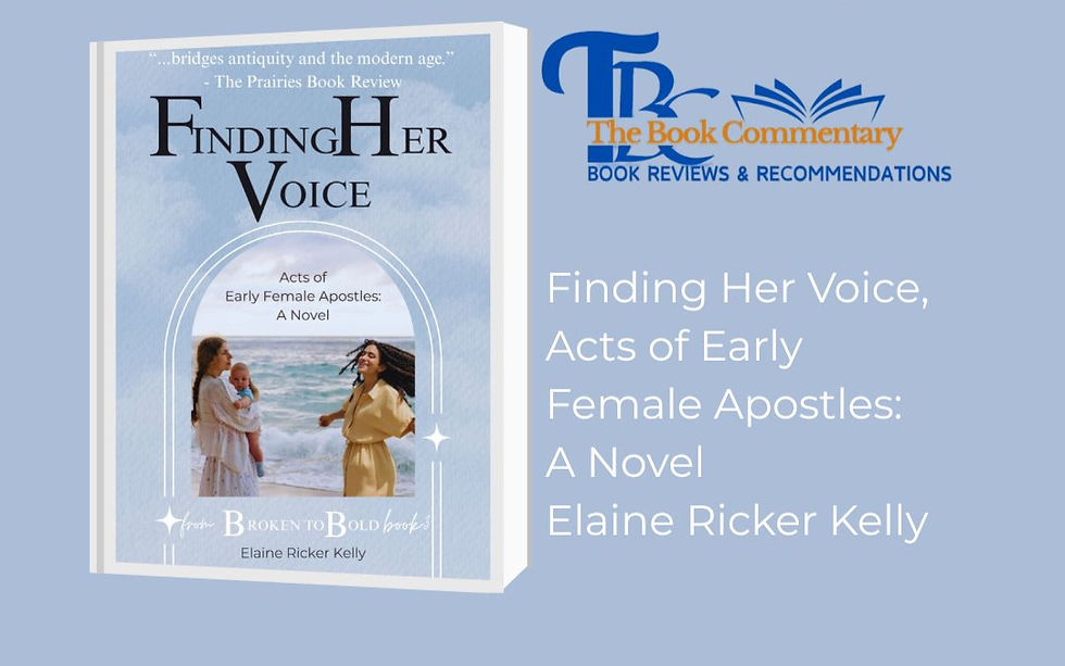 Finding Her Voice reviewed by The Book Commentary
