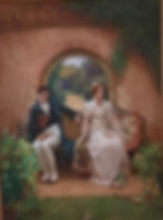 2 people on a bench