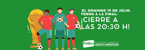 mundial de futbol en Carrefour