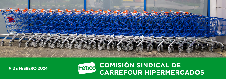COMISIÓN SINDICAL DE CARREFOUR HIPERMERCADOS 09/02/2024