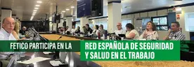 Fetico participa en la reunión de la Red Española de Seguridad y Salud en el Trabajo
