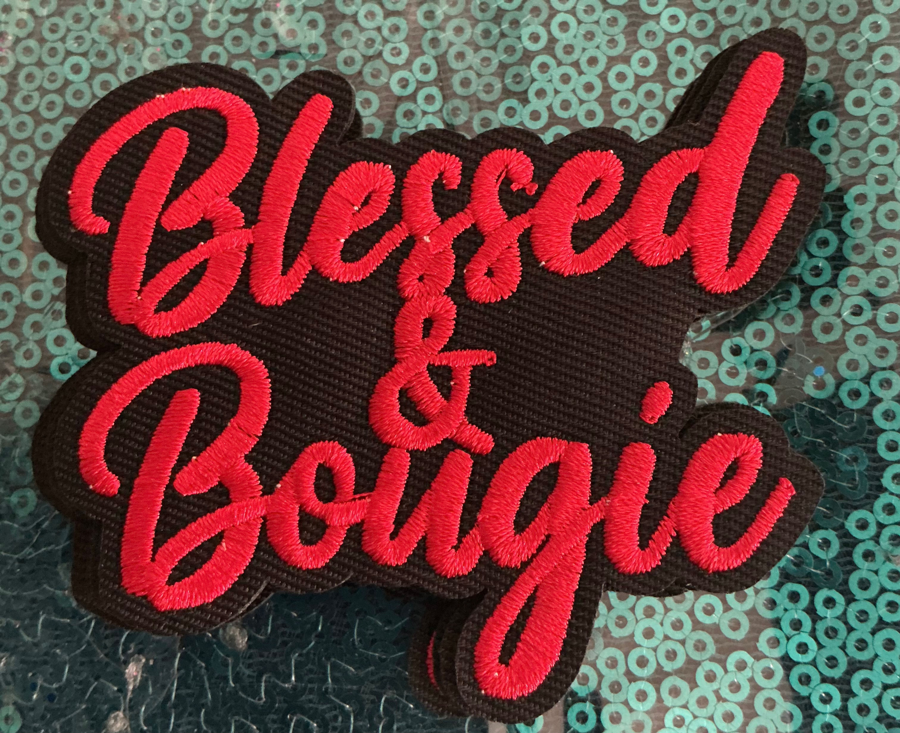 Blessed & Bougie Iron Patches