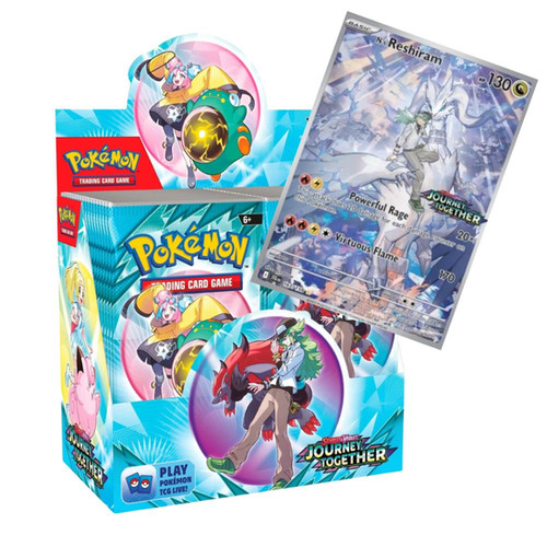 pokemon sv 09 booster box Pokemon TCG SV09 Scarlet & Violet Journey Together Booster Pack – Cherry  Collectables main image 1