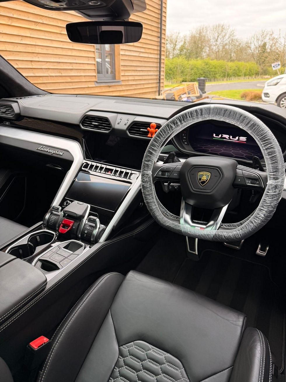 Clean vehicle interior after professional detailing service for fleet and commercial vehicles