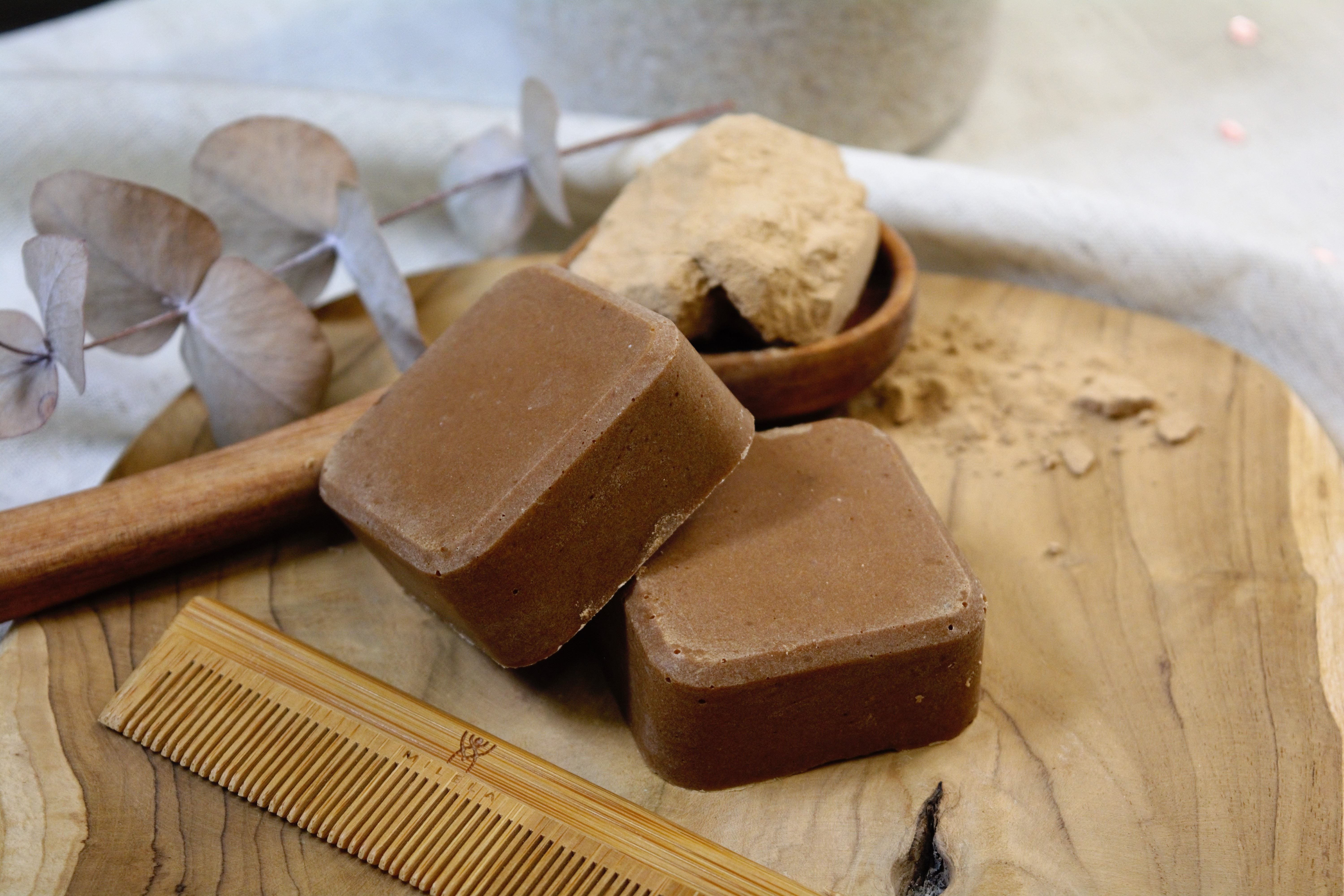 Shampoing solide fortifiant au romarin