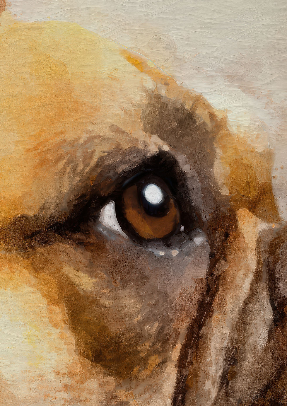 Thumbnail: Framed French Bulldog Artwork Eye