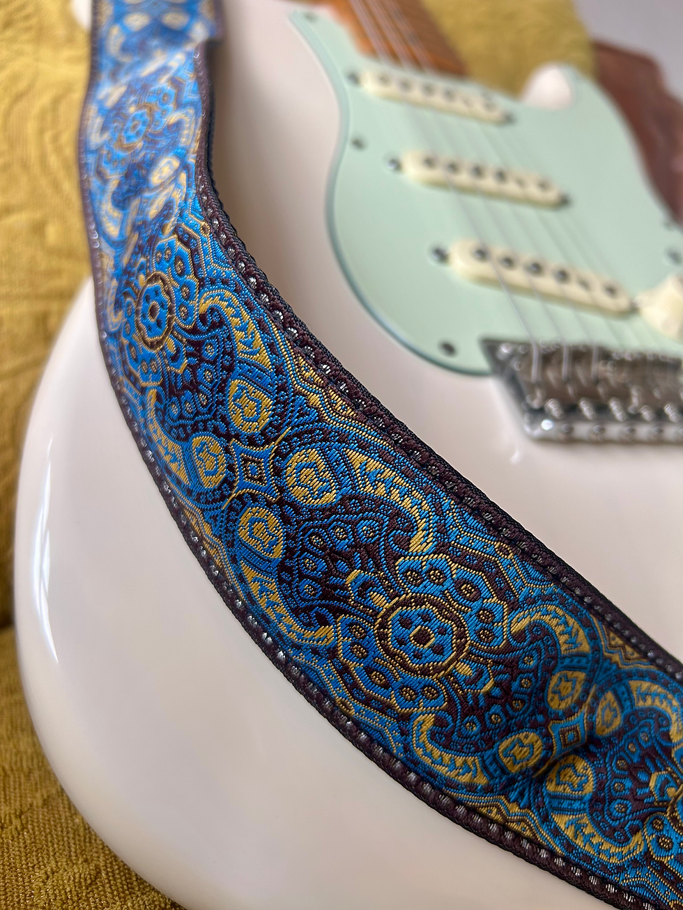 Thumbnail: Azure Guitar Strap