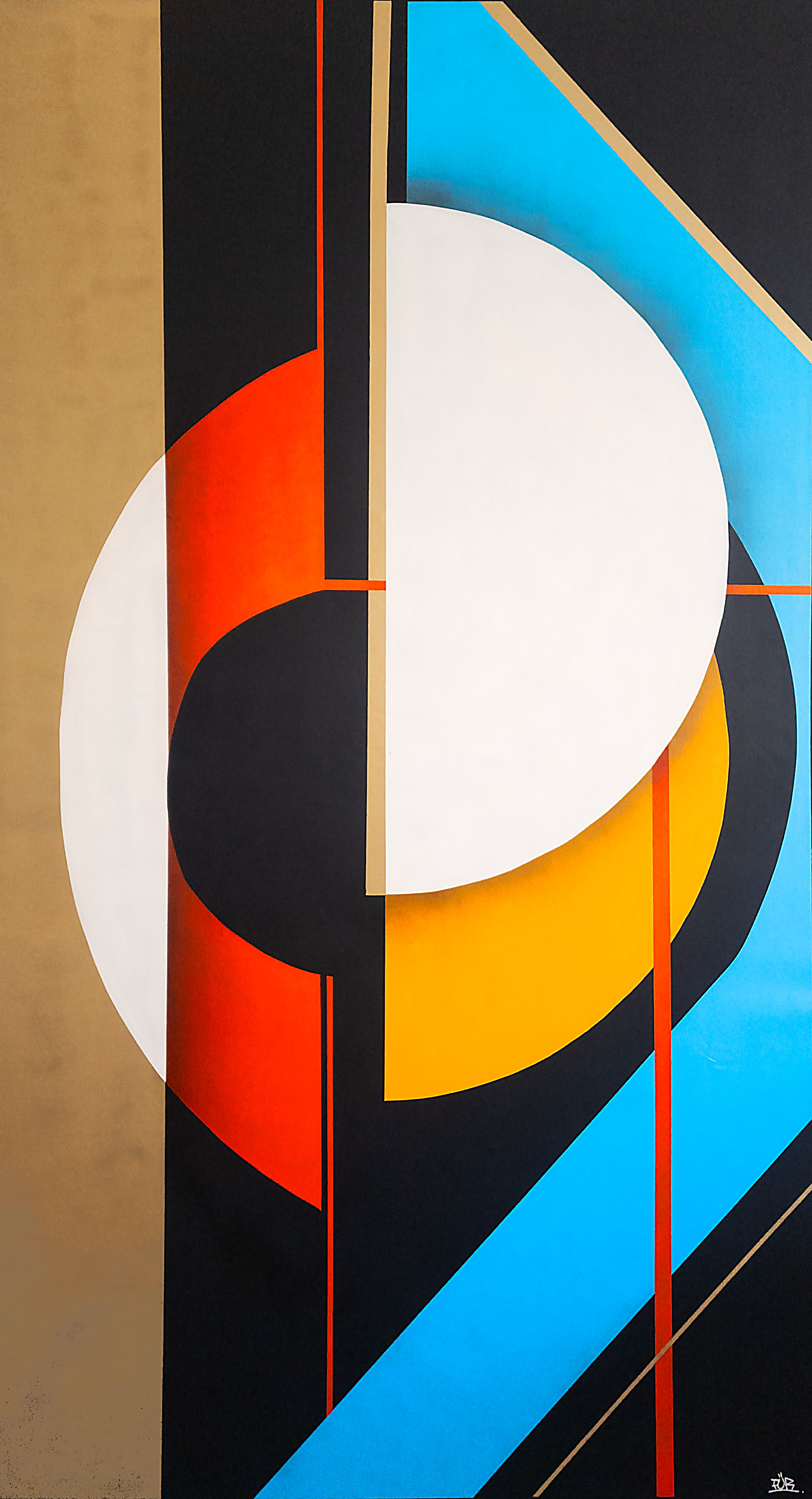 Shaped by Future (Spray on Canvas XXXL Size)