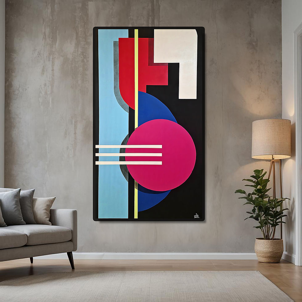 Thumbnail: Fragmented Future (Spray on Canvas XXXL Size)