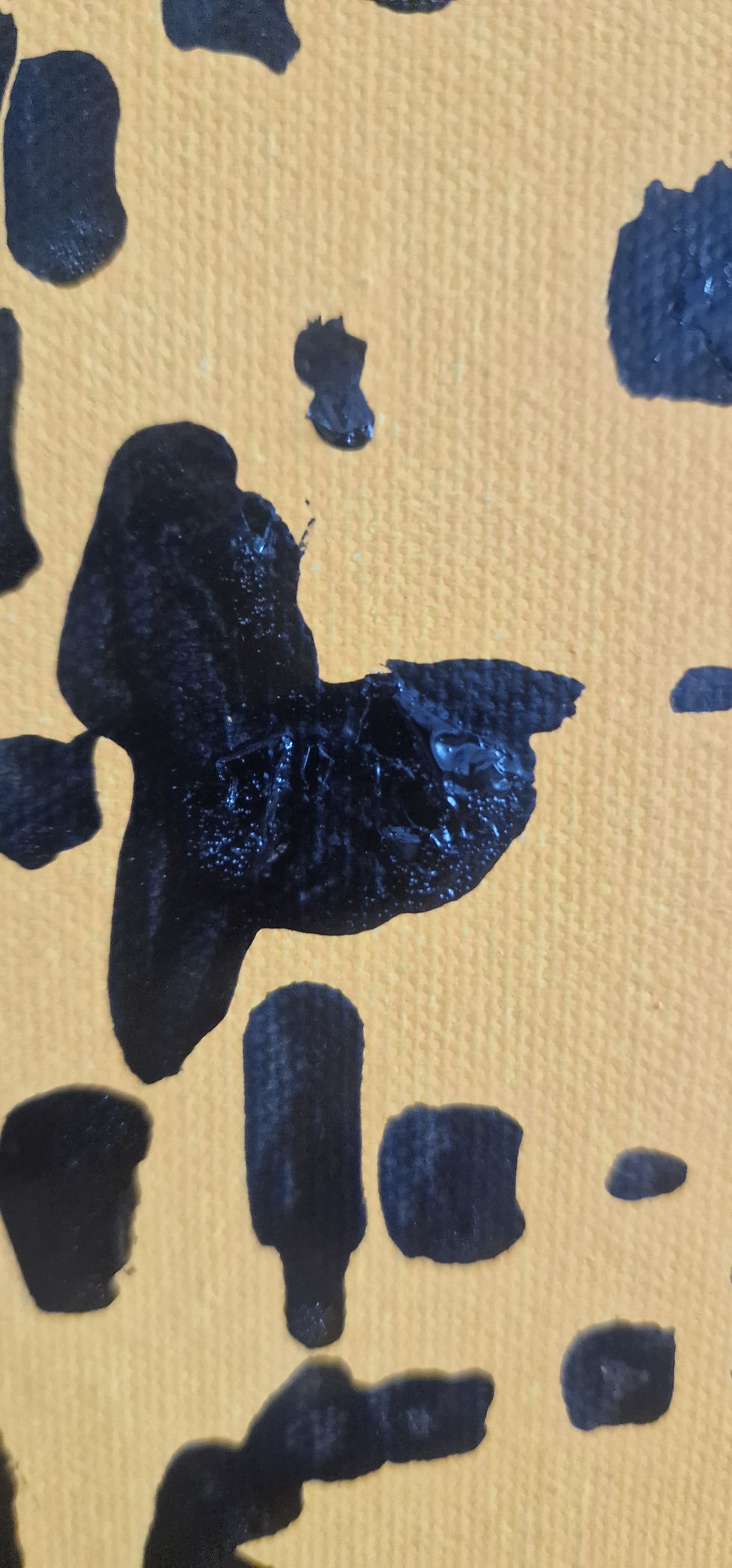 Thumbnail: Golden Focus (Spray on Canvas XXXL Size)