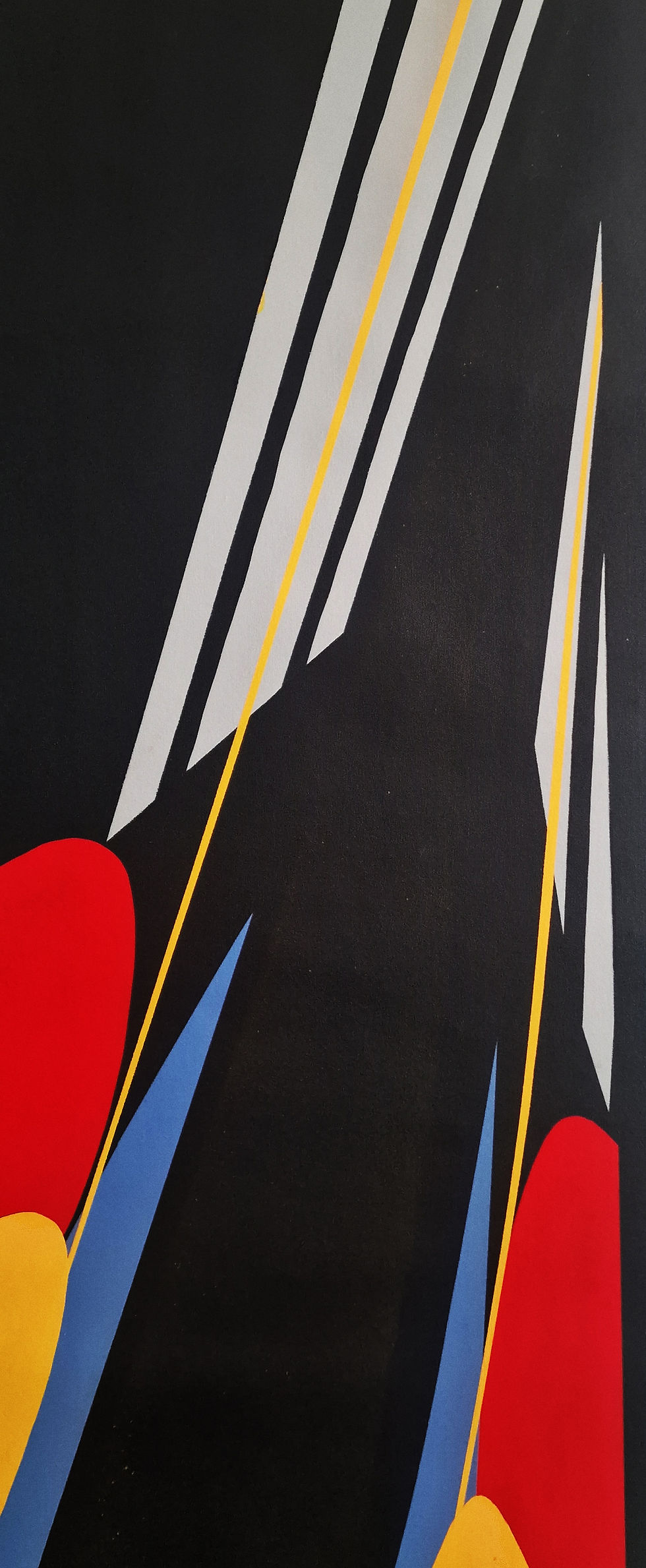 Thumbnail: Solar Fracture (Spray on Canvas XXXL Size)