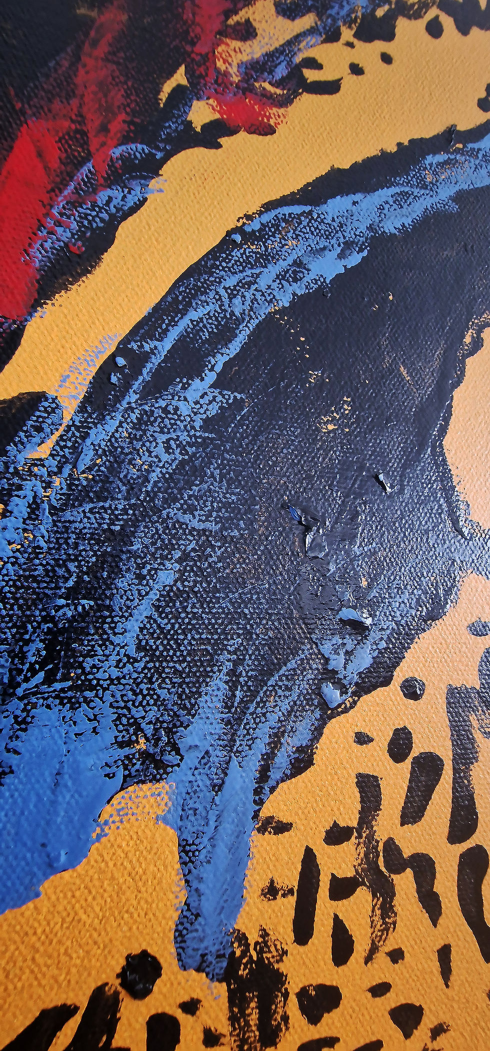 Thumbnail: Tears of Gold (Spray on Canvas XL Size)