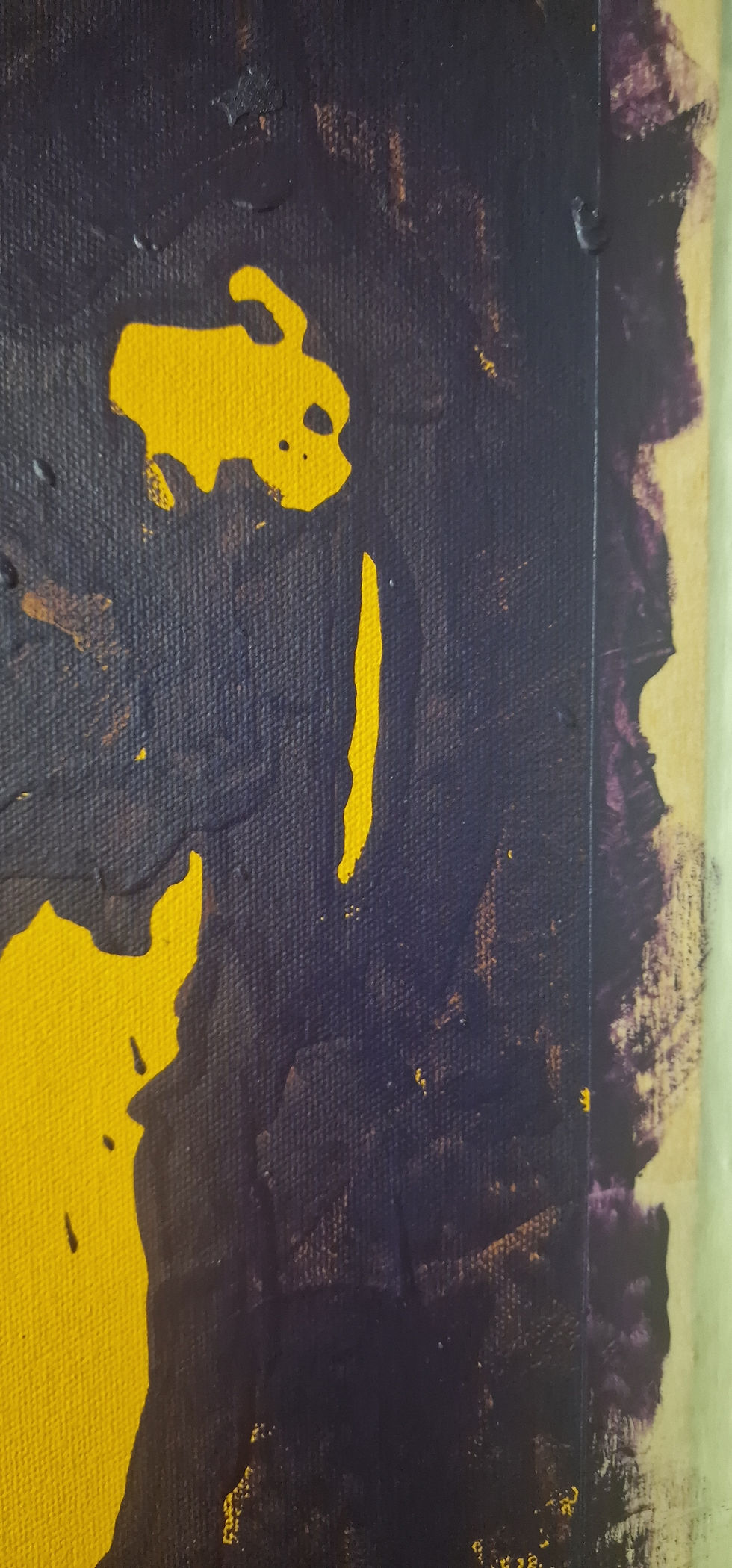 Thumbnail: Through the Veil (Spray on Canvas XXXL Size)