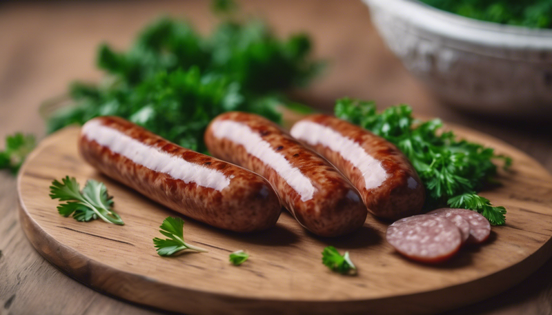 talerz grillowanych kiełbas polska majówka b1