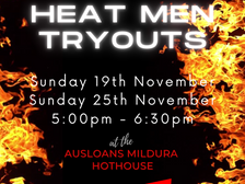 BIG V HEAT MEN TRYOUTS