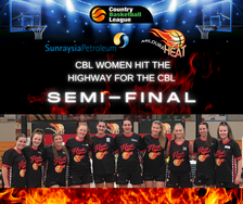 THAT'S A WRAP FOR CBL MEN AND THE WOMEN HIT THE HIGHWAY FOR THE SEMI-FINAL!
