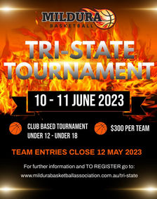 TRI-STATE TOURNAMENT REGISTRATIONS OPEN