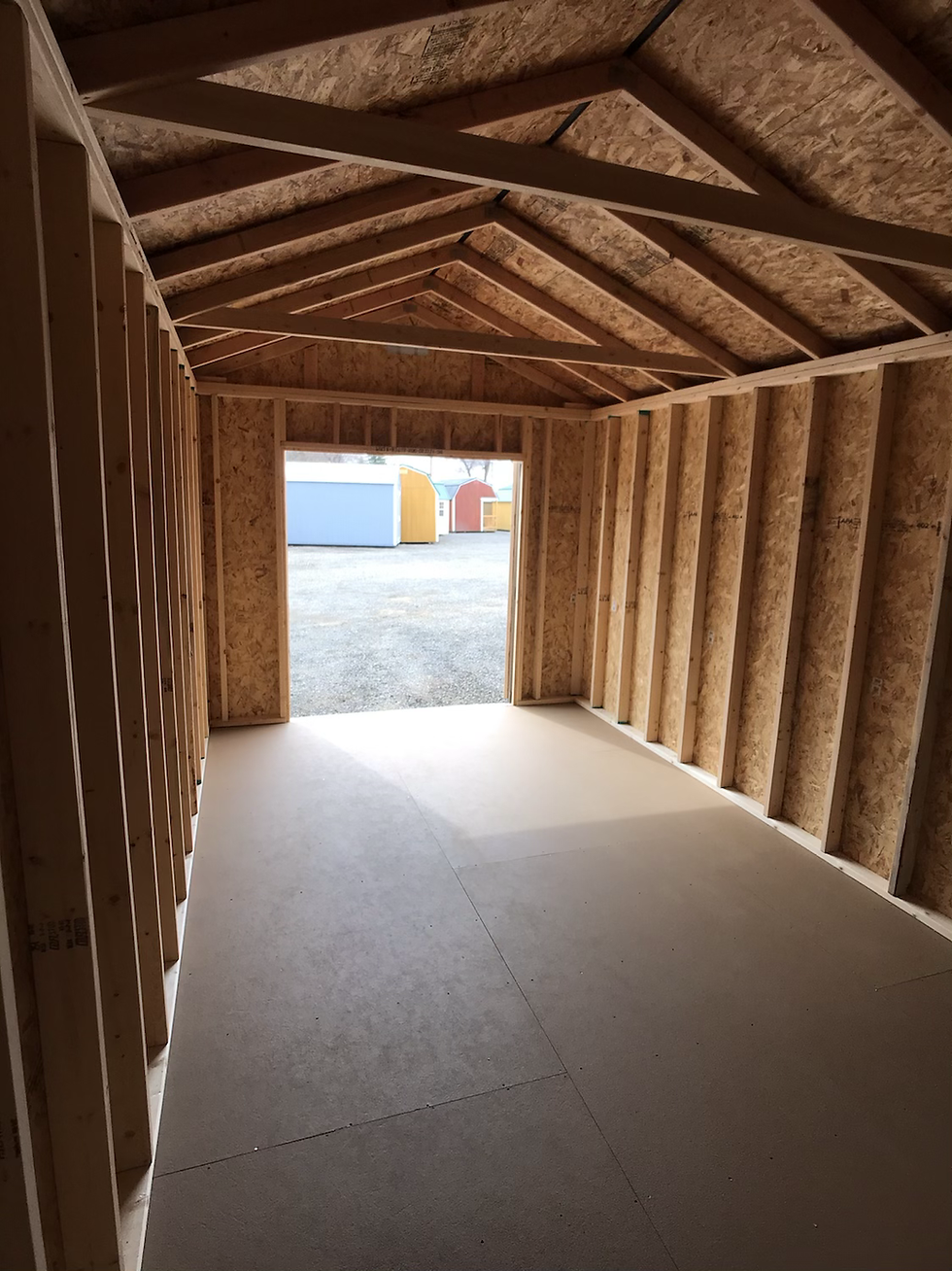 Thumbnail: 10x20 Utility Front Entry 